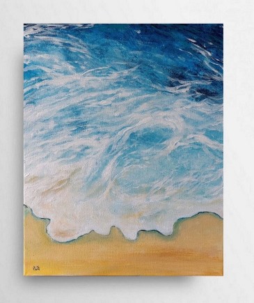 Plaża-obraz akrylowy 41/33 cm