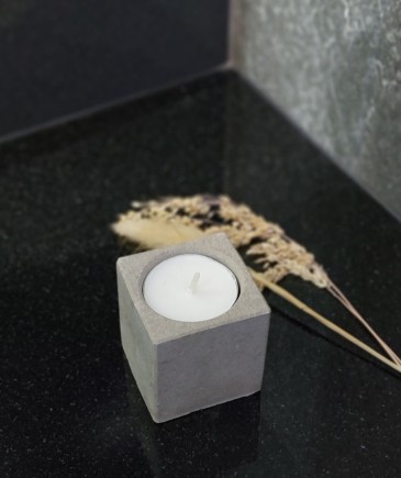 Świecznik na tealight z betonu MR handmade