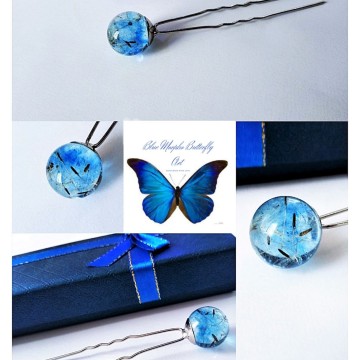 Blue Morpho Butterfly Art