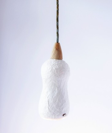 Lampa wisząca biała 006 Mavirina tweed
